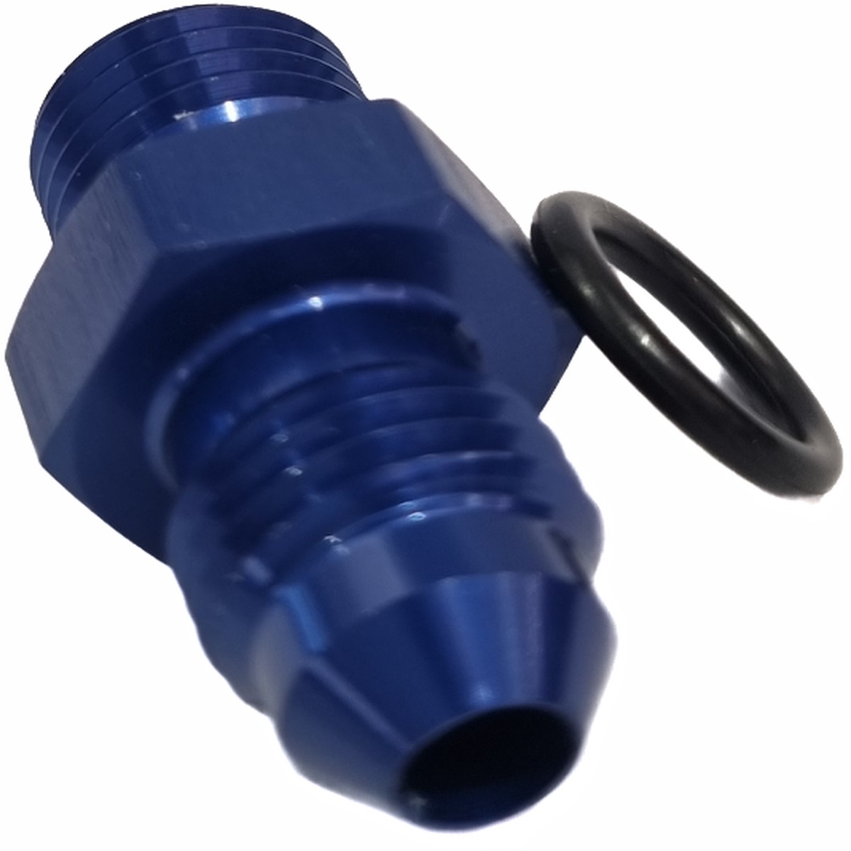 -6 TO -8 O-RING ADAPTER - -16 to -12orb | Black